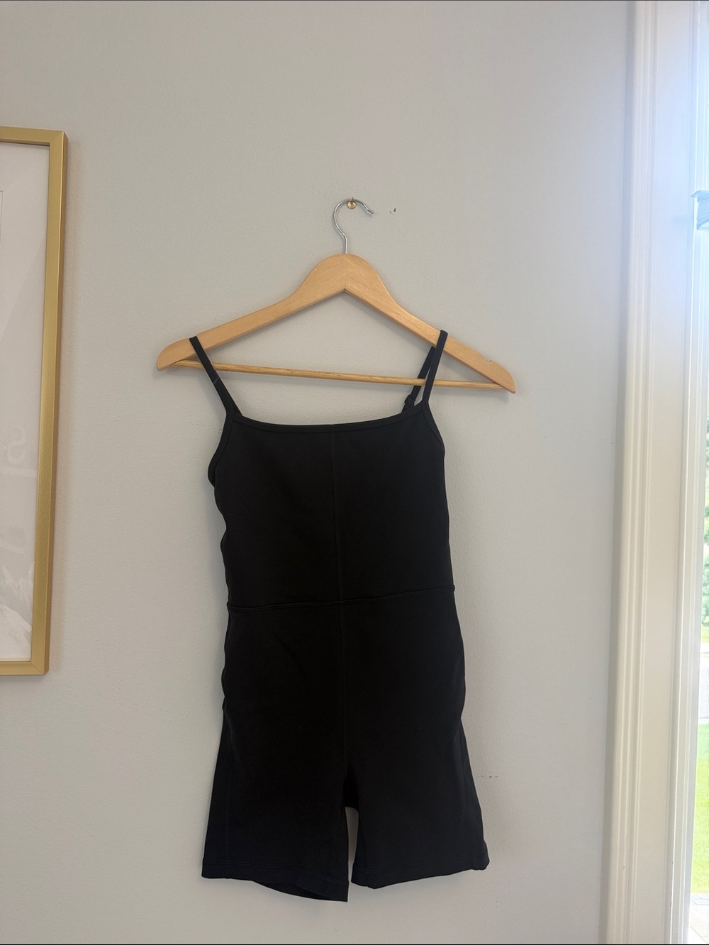 ARITZIA Black Sleeveless Jumpsuit Romper